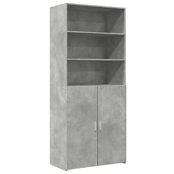 vidaXL Highboard Highboard Betongrau 80x42,5x185 cm günstig online kaufen