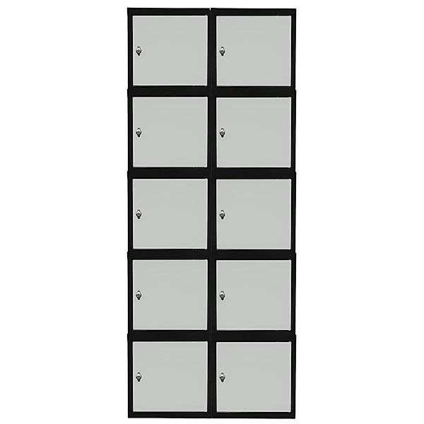 PROREGAL Mega Deal 10x Schließfachwürfel Blocky Mit Drehriegelschloss Für V günstig online kaufen