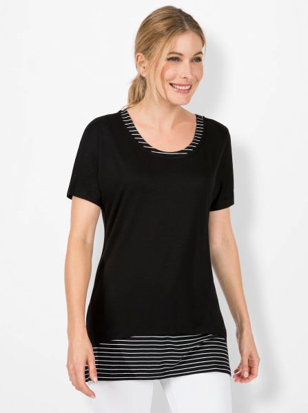 Casual Looks 2-in-1-Shirt "Shirt + Top" 1 Stk. tlg. günstig online kaufen