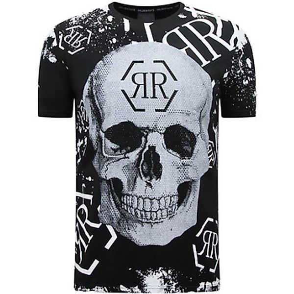 Enos  T-Shirt Schädel Strass günstig online kaufen