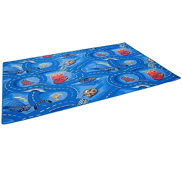 Snapstyle Kinder und Spielteppich Disney Cars Blau 160x160cm günstig online kaufen