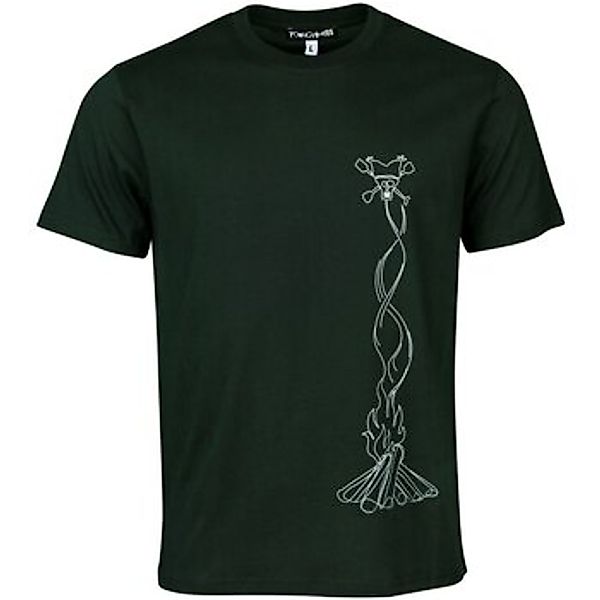 Young Pirates  T-Shirt Sport YP FIRE SKULL MEN TSHIRT,JET 1115139/8006 günstig online kaufen