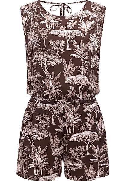 Ragwear Jumpsuit "Zella" schicker, kurzer Damen Overall mit floralem Print günstig online kaufen