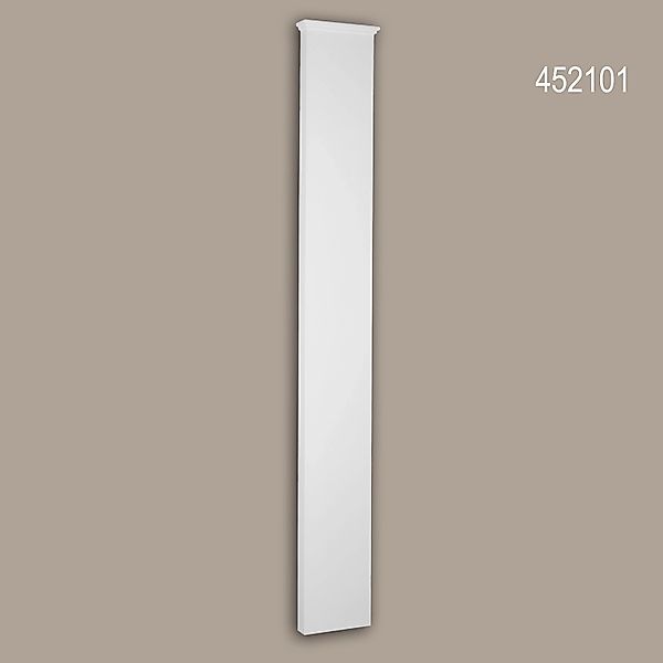 PROFHOME 452101 Pilaster Schaft Fassaden Element Pilaster Außenstuck, 21 cm günstig online kaufen