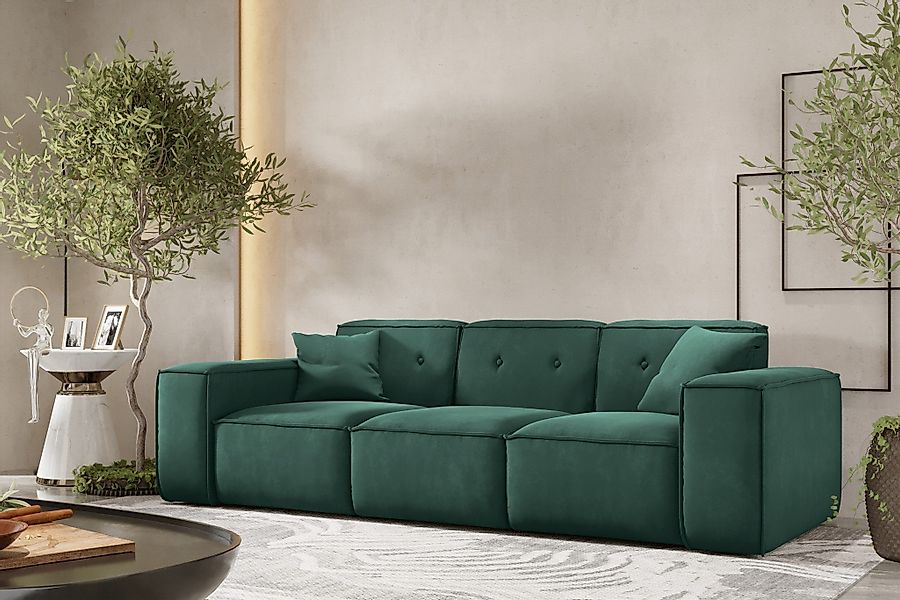 Fun Möbel Sofa Designersofa CESINA 3-Sitzer günstig online kaufen