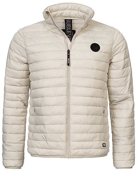 SUBLEVEL Steppjacke Herren Frühlings Jacke Stepp Jacke Stehkragen Übergangs günstig online kaufen