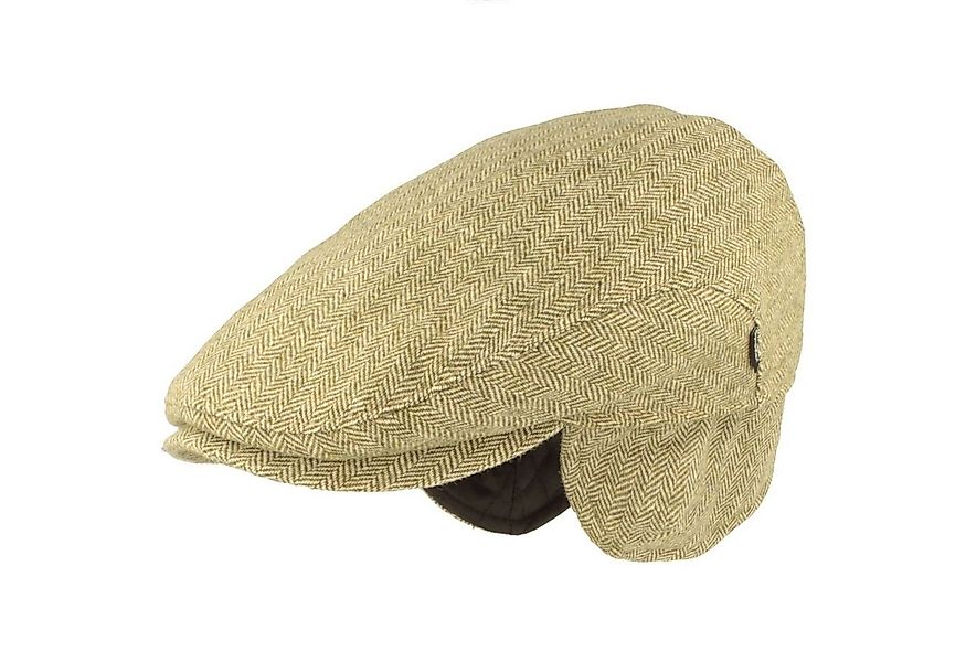 Breiter Schiebermütze aus Bavaria-Loden-Wolle mit Ohrenschutz günstig online kaufen