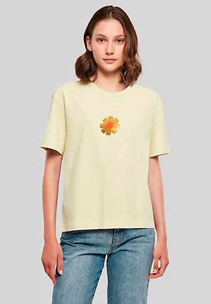 emoji couture T-Shirt Gold flower orange center Premium Qualität günstig online kaufen