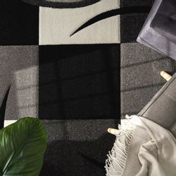 KADIMA DESIGN Teppich Karo Wohnzimmer 100% günstig online kaufen