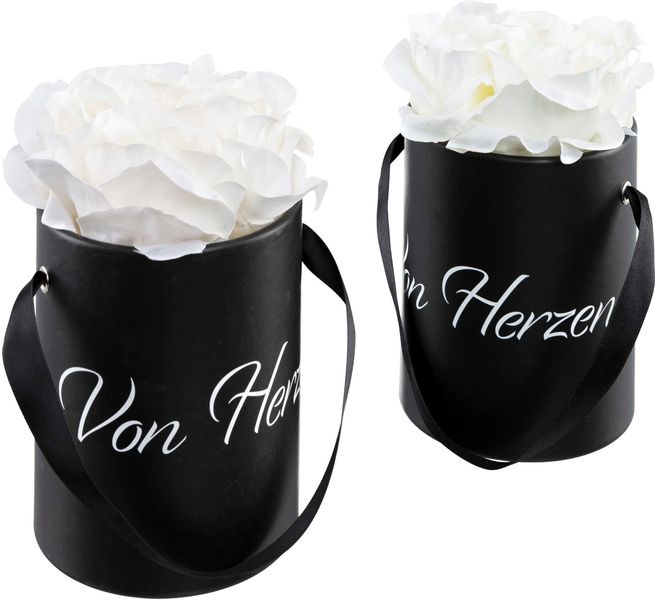 Kunstblume Rosen in Box Rose, Creativ günstig online kaufen