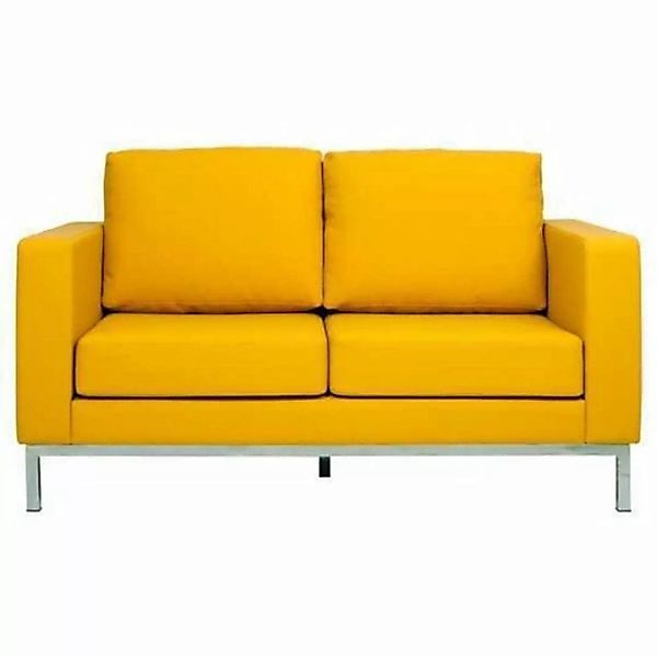 JVmoebel 2-Sitzer Kunstleder Couch Wohnlandschaft 2 Sitzer Design Modern So günstig online kaufen