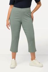 Ulla Popken Funktionshose Bengalinhose wadenlang Elastikbund günstig online kaufen