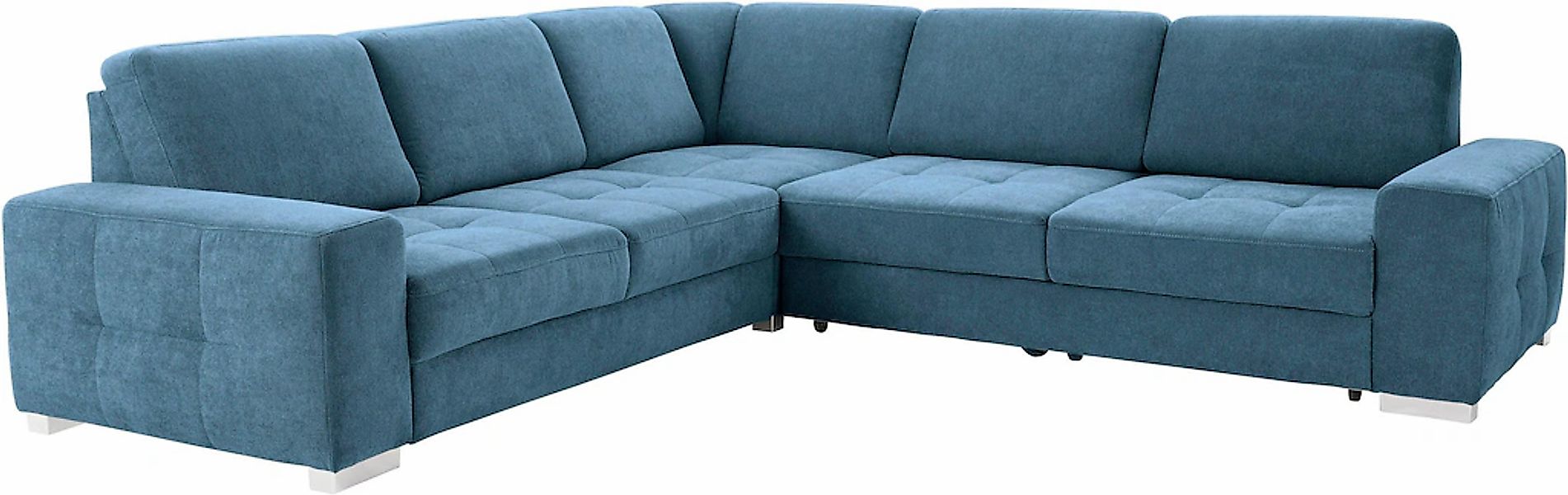 sit&more Ecksofa »Santorini L-Form« mit Federkern und Sitztiefenverstellung günstig online kaufen