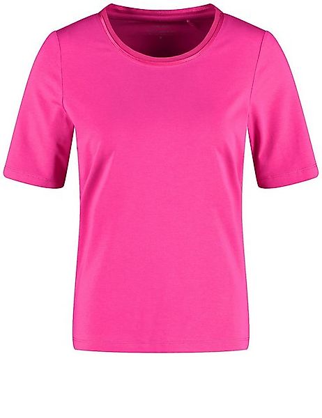 GERRY WEBER Shirtbluse Halbarmshirt mit Chiffonblende günstig online kaufen