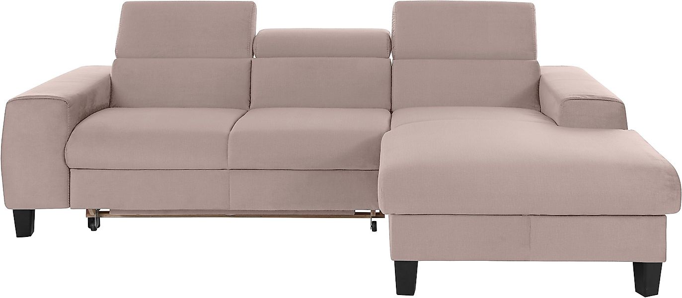 COTTA Ecksofa Morven L-Form mit Kopfteilverstellung, günstig online kaufen