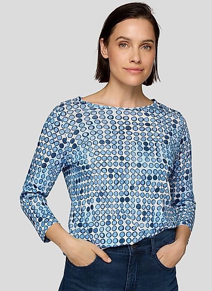 Rabe 3/4-Arm-Shirt mit All-Over Print günstig online kaufen