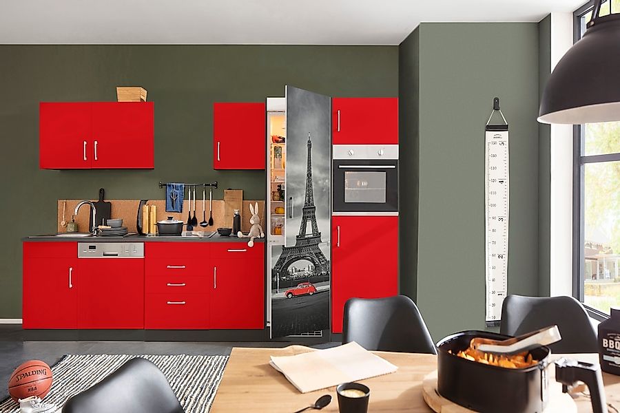 KOCHSTATION Küchenzeile »KS-Paris«, ohne E-Geräte, Breite 340 cm günstig online kaufen
