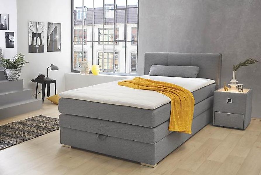 Boxspringbett 120x200 inkl. Topper und Bettkastenbox Eve von Jockenhöfer / günstig online kaufen