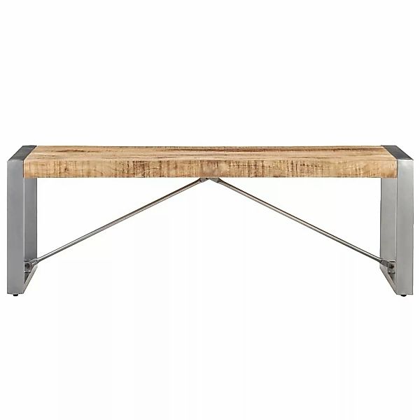 Couchtisch 120x60x40 Cm Raues Mangoholz günstig online kaufen