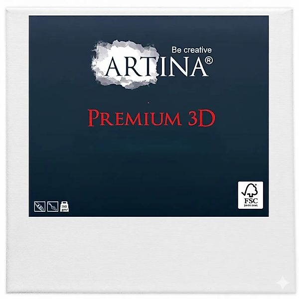 Artina Keilrahmen Leinwand Premium 3D 20x30cm 380 g/m² günstig online kaufen