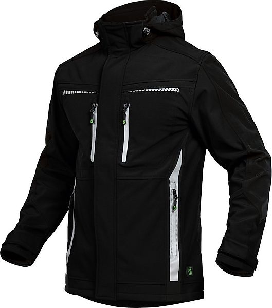 Leibwächter Softshelljacke Flex-Line Herren Übergangsjacke mit Kapuze (atmu günstig online kaufen