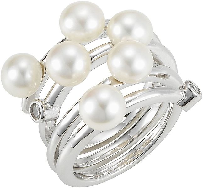 Adriana Perlenring Schmuck Geschenk Silber 925 Fingerring Ring Viareggio, M günstig online kaufen