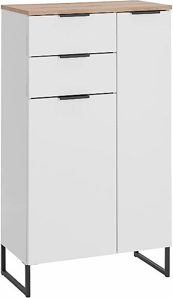 BASIC by Balculina Midischrank "Denver Midischrank, Badezimmerschrank BxHxT günstig online kaufen