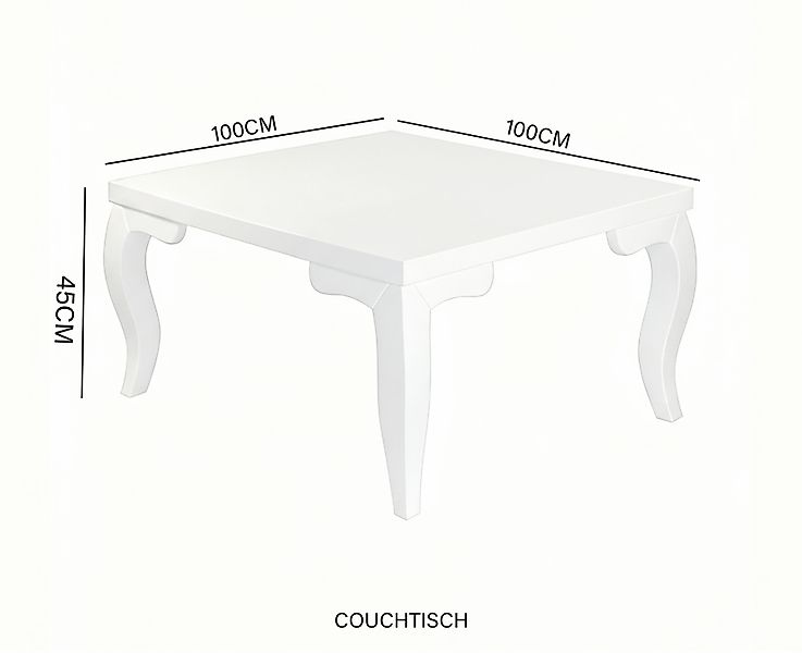 Palms-Store Couchtisch Santorini in Weiß.- oder günstig online kaufen