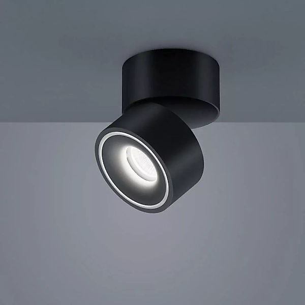 LED Deckenspot Naka in Schwarz-matt 15W 1170lm 100mm günstig online kaufen