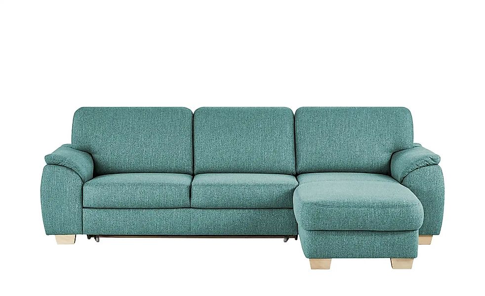 smart Ecksofa  Valencia ¦ türkis/petrol ¦ Maße (cm): B: 281 H: 90 T: 173.0 günstig online kaufen