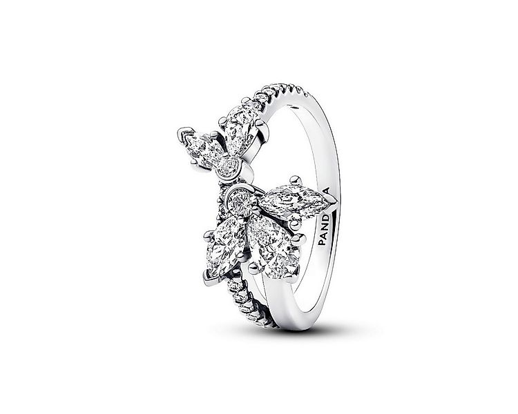 Pandora Silberring Ring Asymmetrisches Herbarium Cluster Silber Gr. 52 1930 günstig online kaufen