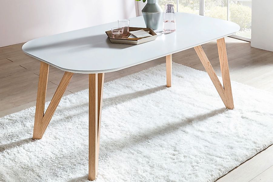 SalesFever Esstisch "Solna - Stilvoller Esstisch für Ihr Zuhause", Massive günstig online kaufen