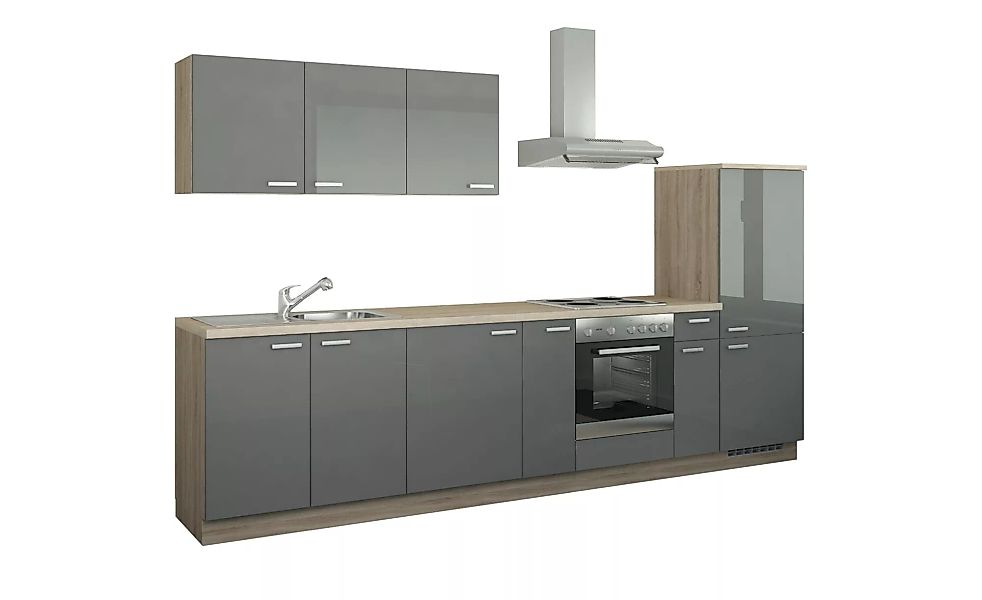 Küchenzeile mit Elektrogeräten - 330 cm - Küchen > Küchenblöcke mit E-Gerät günstig online kaufen