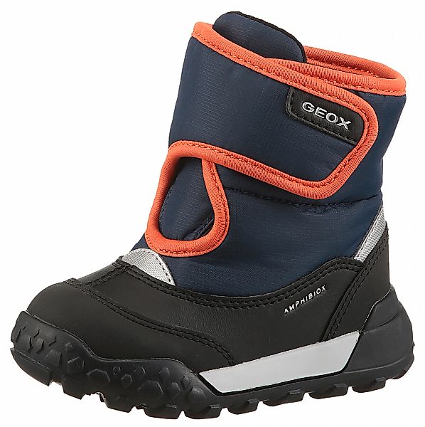 Geox Winterstiefel "B TREKKYUP BOY B ABX" Snowboots, Klettschuh mit Warmfut günstig online kaufen