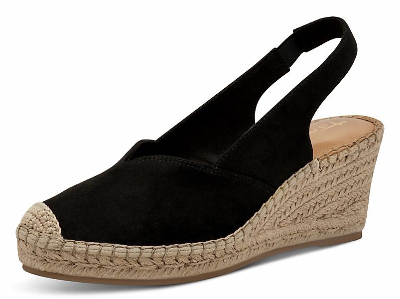 Tamaris Slingpumps, Keilabsatz, Plateau, Sandale, Sommerschuh, eingearbeite günstig online kaufen