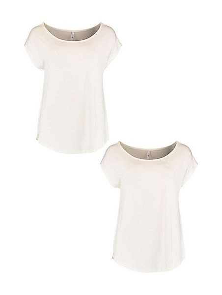 HaILY’S T-Shirt Shirt 2er-Set Kurzarm mit Fledermausärmeln (2-tlg) 6829 in günstig online kaufen