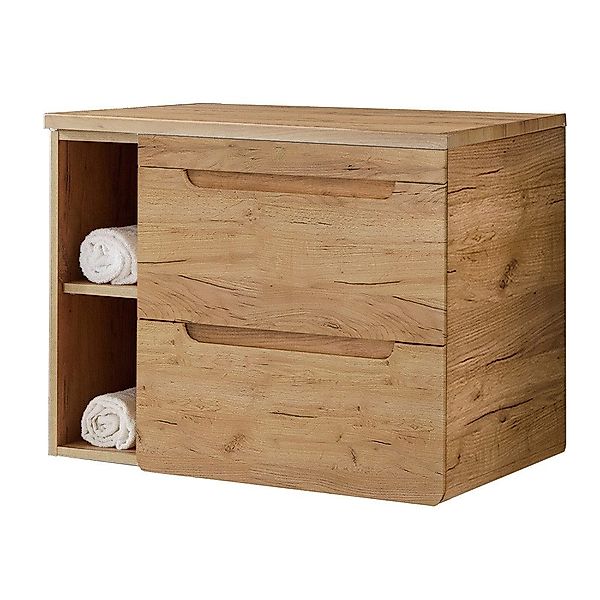 Lomadox Waschbeckenschrank LUTON-56-CRAFT Waschtischunterschrank 81 cm günstig online kaufen