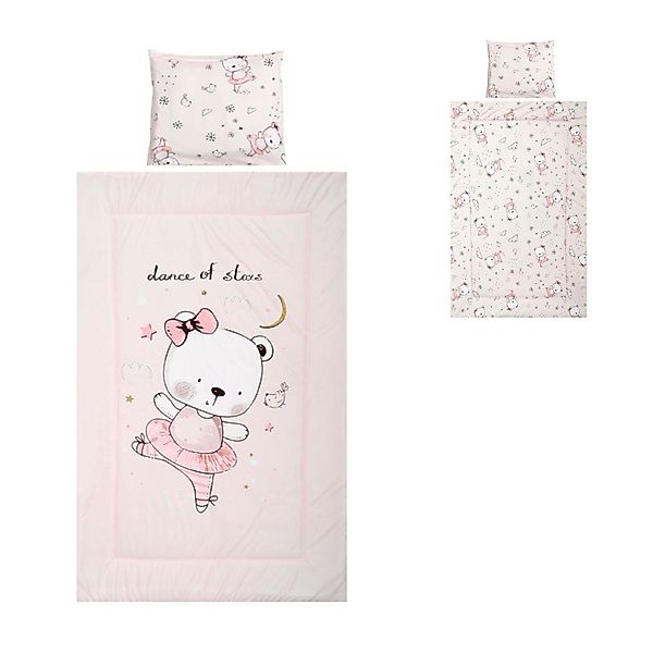 Lorelli Babybettwäsche Kinderbettwäsche 3-teilig, Baumwolle, 3 günstig online kaufen