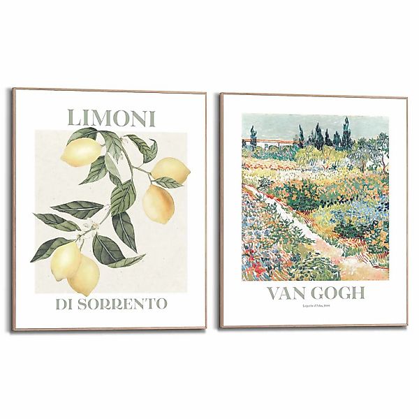 Reinders Poster "Van Gogh Flora", Wohnzimmer - Zitrone - Sorrento - Grün - günstig online kaufen