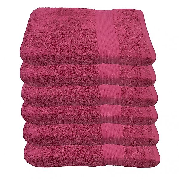 Julie Julsen Handtücher 6-Handtücher-Pink-Handtuch 50 x günstig online kaufen