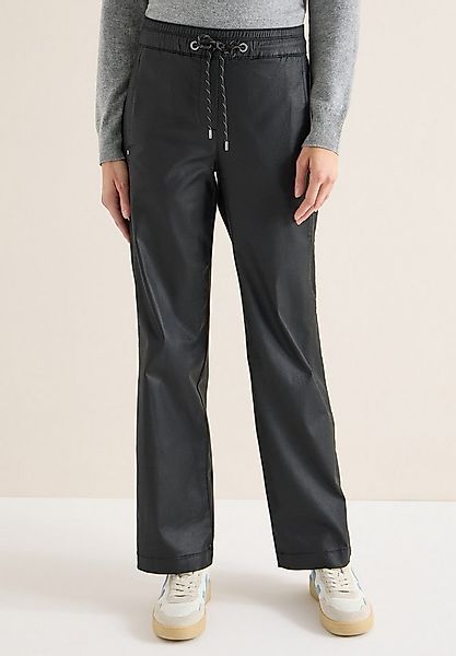 STREET ONE Lederimitathose High Waist günstig online kaufen