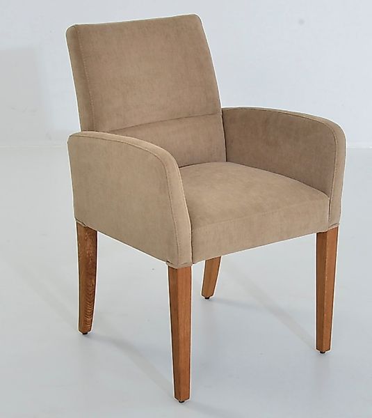 K+W Komfort & Wohnen Armlehnstuhl "GOBY" () 4-Fuß-Armlehnenstuhl mit Füßen günstig online kaufen