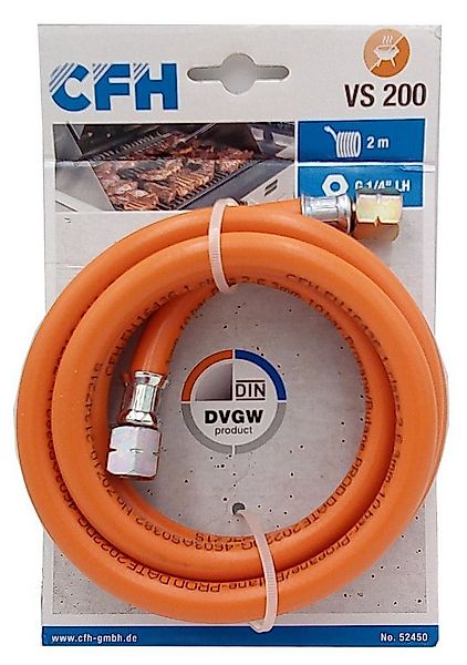 CFH Bewässerungsschlauch Gasschlauch 2m Verlängerungsschlauch Schlauchverbi günstig online kaufen