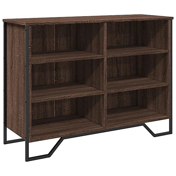 vidaXL Sideboard Braun Eichen-Optik 101x35,5x74,5 cm Holzwerkstoff 848558 günstig online kaufen