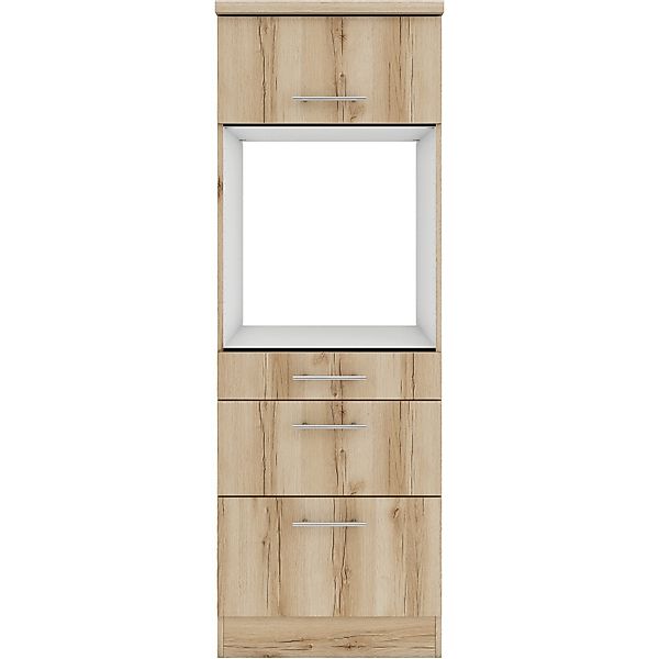 OPTIFIT Livorno290 Küchen-Geräteumbauschrank 60 cm Wildeiche Nachbildung günstig online kaufen