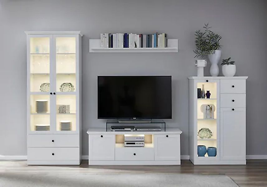 Home affaire Wohnwand »Örebro«, (Set, 4 St.), Wohnzimmermöbel im zeitlosen günstig online kaufen