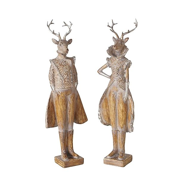 MF Weihnachtsfigur Dekofiguren Elanor Duo Hirschfigur günstig online kaufen