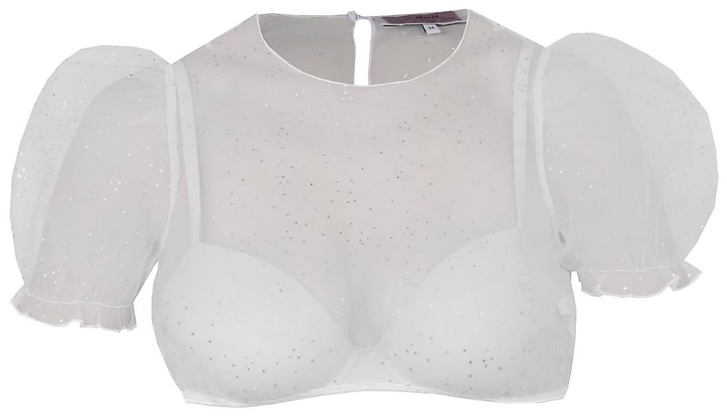 MarJo Dirndlbluse Dirndlbluse Kochel Kurzarm Puffarm ecru günstig online kaufen