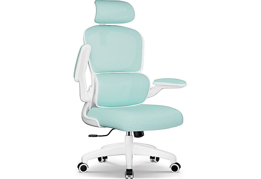 Homimaster Bürostuhl Bürostuhl, Schreibtischstuhl Ergonomisch mit Klappbare günstig online kaufen