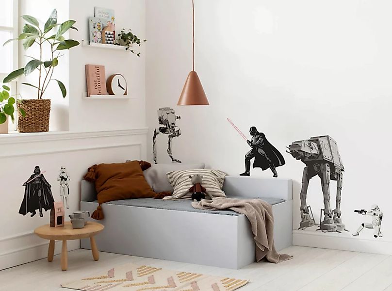 KOMAR Wandtattoo - Star Wars Doomed  - Größe 100 x 70 cm mehrfarbig Gr. one günstig online kaufen